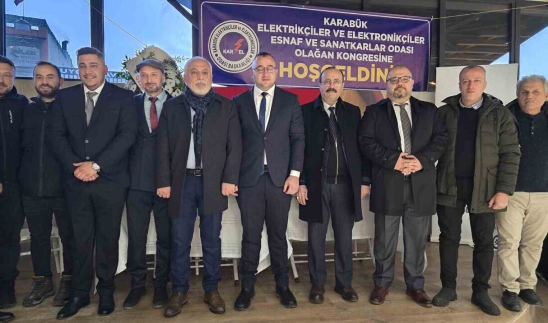 Karabük Elektrikçiler ve Elektronikçiler Esnaf ve Sanatkârlar Odası Başkanlığı seçiminde