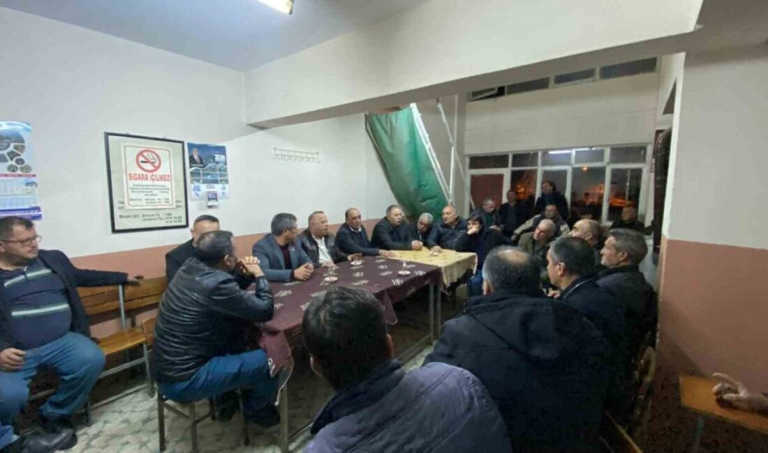 Bozdoğan Belediye Başkanı Mustafa Galip Özel, kandil gecesinde Kızılca Mahallesi’nde