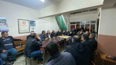 Bozdoğan Belediye Başkanı Mustafa Galip Özel, kandil gecesinde Kızılca Mahallesi’nde