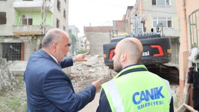 Samsun’un Canik Belediye Başkanı İbrahim Sandıkçı, Canik 2. Yeni Bulvar