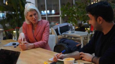 Bilecik Belediye Başkanı Melek Mızrak Subaşı, sınav döneminde öğrencilerle birlikte