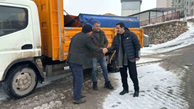 Battalgazi Belediye Başkanı Bayram Taşkın, sabah saatlerinde Afet Koordinasyon Merkezi’nde