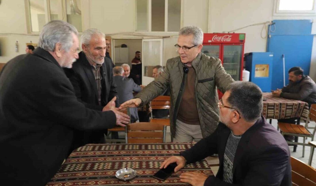 Nazilli Belediye Başkanı Dr. Ertuğrul Tetik, Halk Buluşmaları programı kapsamında