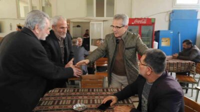 Nazilli Belediye Başkanı Dr. Ertuğrul Tetik, Halk Buluşmaları programı kapsamında