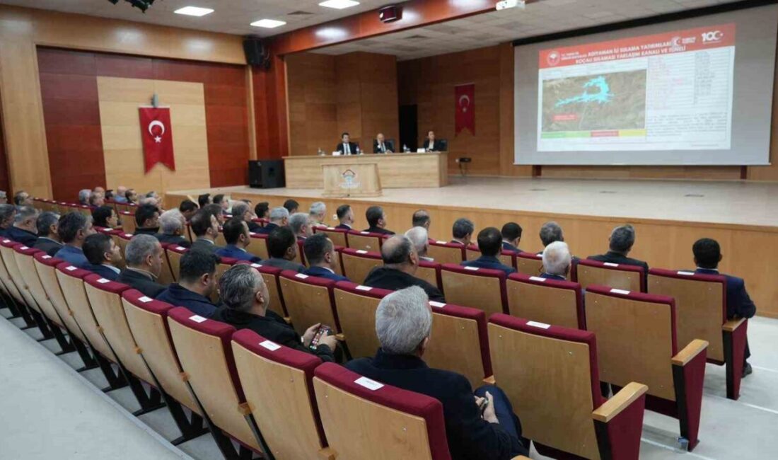 Adıyaman Belediye Başkanı Abdurrahman Tutdere, İl Koordinasyon Kurulu Toplantısı’nda yaptığı