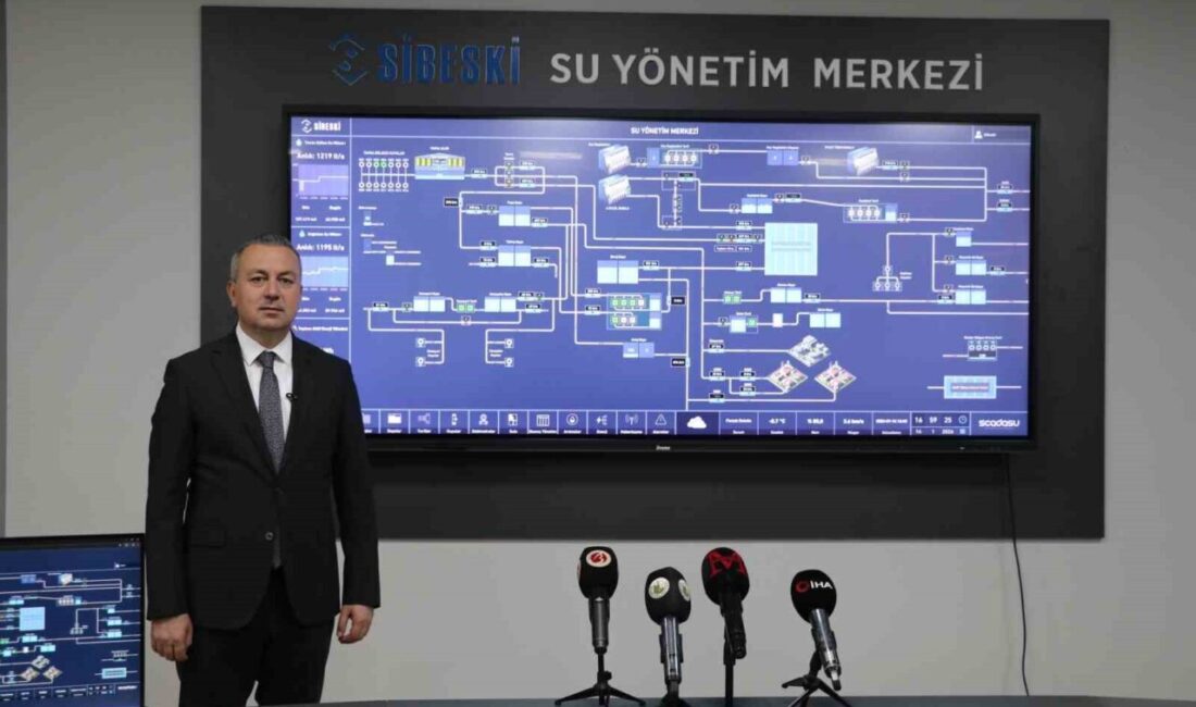 Sivas Belediyesi, içme suyu şebekesinde kayıp ve kaçakları azaltmak, basıncı