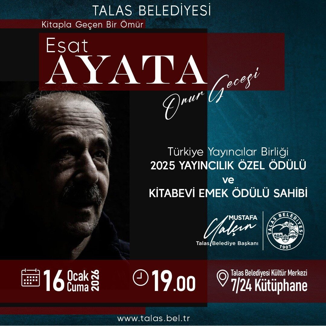 Talas Belediye Başkanı Mustafa Yalçın, Kayseri’nin kitap denince akla gelen