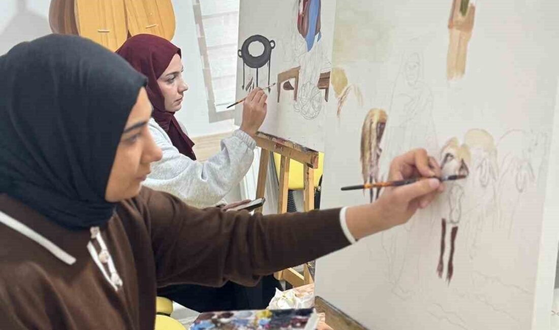 Batman Valiliği bünyesindeki Güneykent Aile Destek Merkezi (ADEM), sunduğu sanat