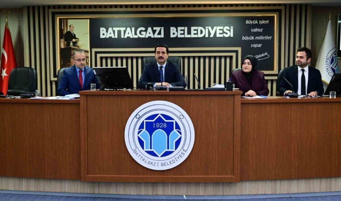 Battalgazi Belediye Meclisi, 2026 yılının ilk toplantısını Battalgazi Belediye Başkanı