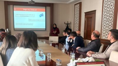 Bayburt Şiddet Önleme ve İzleme Merkezi (ŞÖNİM) tarafından Bayburt Valiliği