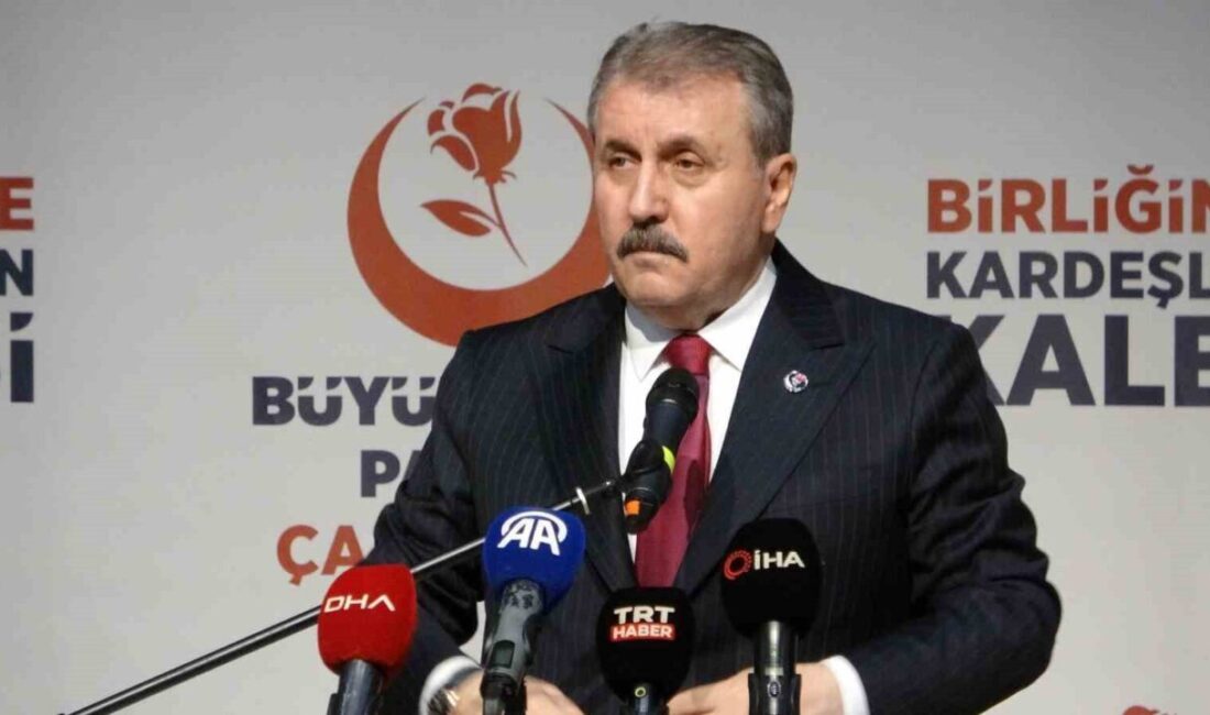 Büyük Birlik Partisi (BBP) Genel Başkanı Mustafa Destici, “Terörle, teröristle