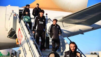 Beşiktaş, devre arası hazırlık kampı için Antalya’ya geldi. Beşiktaş, devre
