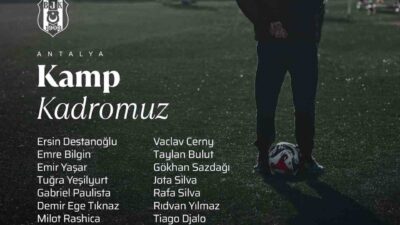 Trendyol Süper Lig’in ikinci yarısı için hazırlıklarını Antalya’da yapılacak kampta