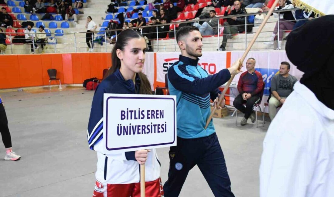 Bitlis Eren Üniversitesi (BEÜ), sporda elde ettiği başarılarına bir yenisini