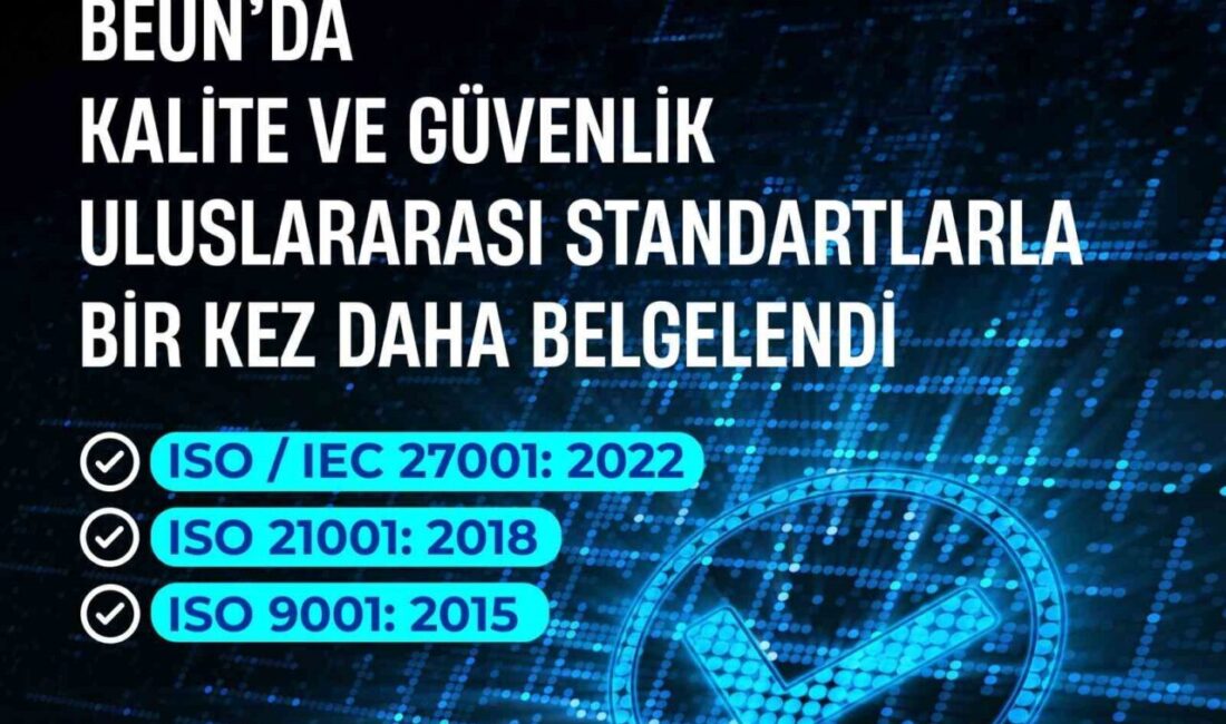 Zonguldak Bülent Ecevit Üniversitesi (BEUN), kalite ve akreditasyon alanında yürüttüğü