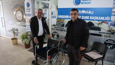 KIRŞEHİR (İHA) – Beyaz Ay Derneği Kırşehir Şubesi; ihtiyaç sahibi