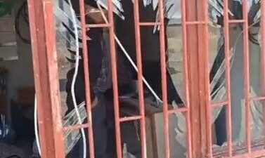 Konya’nın Beyşehir ilçesine bağlı Esence Mahallesi’nde, etkili olan yağışla birlikte