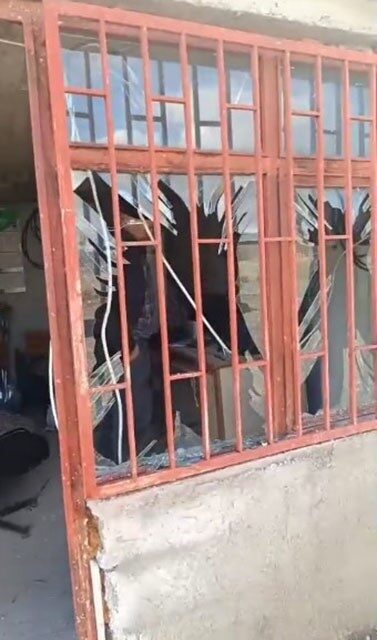 Konya’nın Beyşehir ilçesine bağlı Esence Mahallesi’nde, etkili olan yağışla birlikte