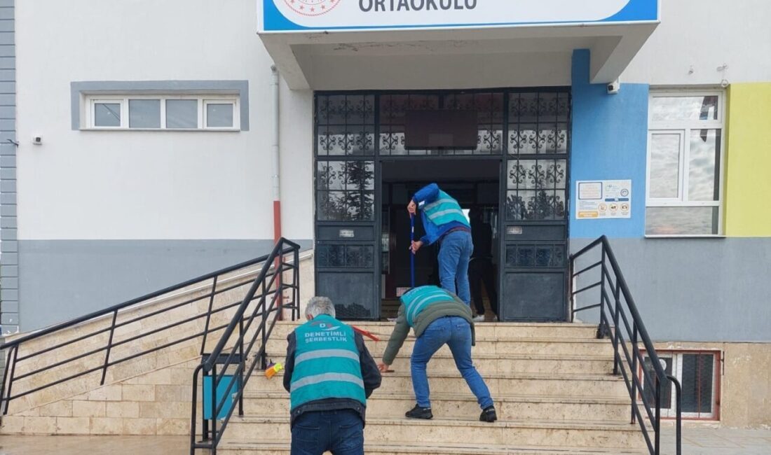 Seydişehir Denetimli Serbestlik Müdürlüğü bünyesinde denetimli serbestlik tedbiri uygulanan yükümlüler,