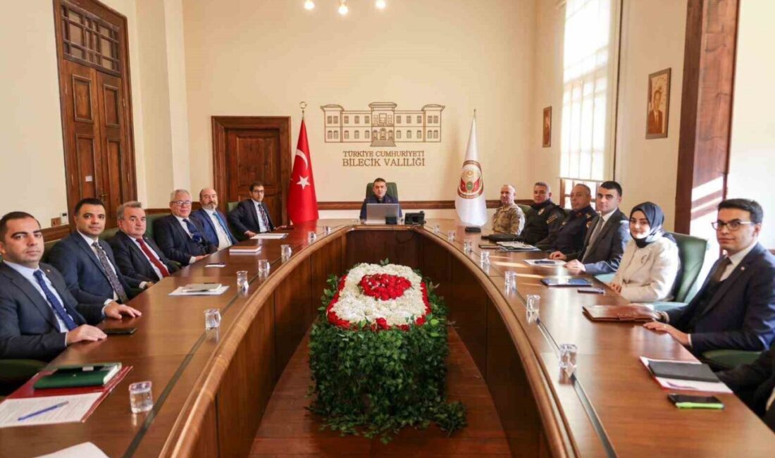 Bilecik’te, Vali Faik Oktay Sözer başkanlığında İl Asayiş ve Güvenlik