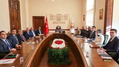 Bilecik’te, Vali Faik Oktay Sözer başkanlığında İl Asayiş ve Güvenlik