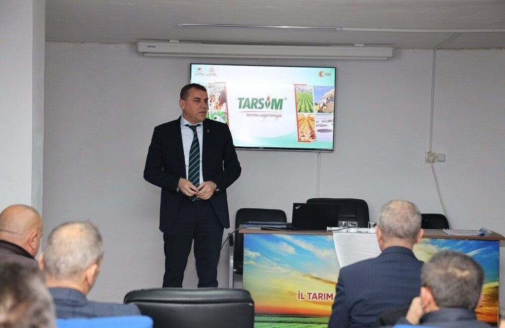 Bilecik’te Tarım Sigortaları Havuzu (TARSİM) bilgilendirme toplantısı, 248 çiftçinin katılımıyla