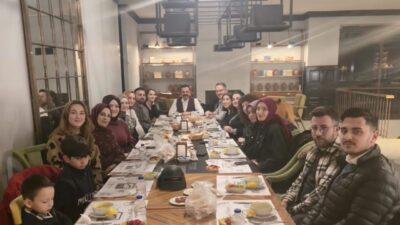 Bilecik’te Aile ve Sosyal Hizmetler İl Müdürlüğü personeli, motivasyon yemeğinde