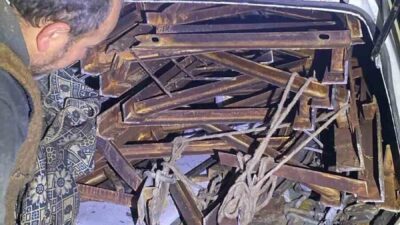 Bilecik’in Söğüt ilçesinde yol kontrol faaliyetinde durdurulan araçtan şaşırtan hırsızlık