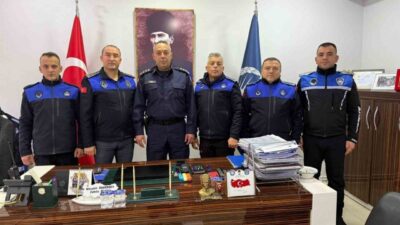 Bilecik’te İl Jandarma Komutanı Albay Ali Vanlı ile Zabıta Müdürü