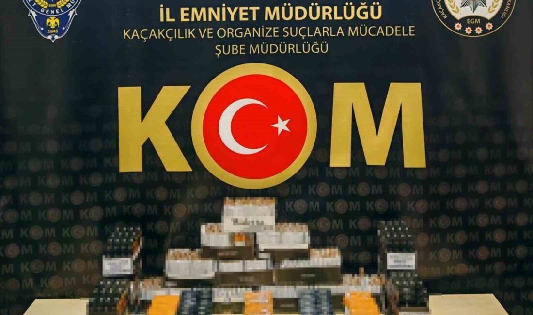 Bilecik’te gerçekleştirilen kaçakçılık operasyonunda 7 bin 960 adet makaron ele