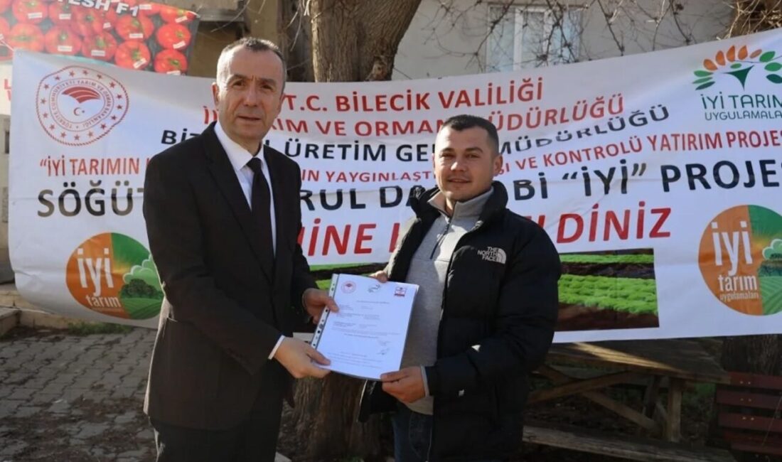 Bilecik’in Söğüt ilçesinde “Marul Daha Bi’ İyi” Projesi uygulamalarıyla marul