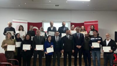 Bilecik’te ‘Modüler Aile Eğitim’ programını tamamlayan personeller için sertifika töreni