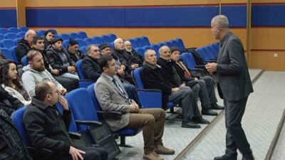 Bilecik’in Pazaryeri ilçesinde çiftçilere Tarım Sigortaları Havuzu (TARSİM) anlatıldı. Pazaryeri