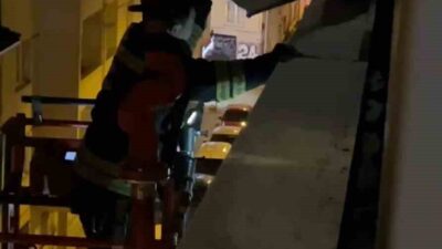 Eskişehir’de dün gün boyu etkili olan şiddetli fırtına gece saatlerinde