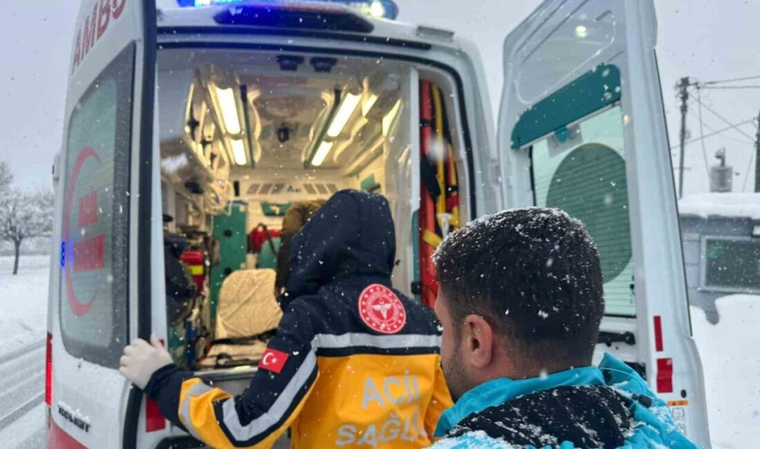 Bingöl’de kar yağışı ve tipi nedeniyle hastaneye gidemeyen diyaliz hastası,