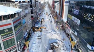 Bingöl’de günlerdir etkili olan yoğun kar yağışının durmasının ardından kent