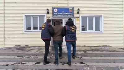 Bingöl’de jandarma ekipleri tarafından yapılan çalışmada, kesinleşmiş hapis cezası bulunan