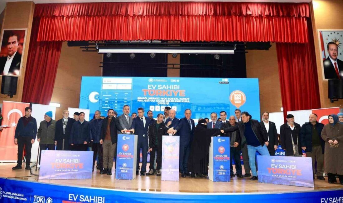 Toplu Konut İdaresi Başkanlığı (TOKİ) tarafından Bingöl’de yapılacak olan 2