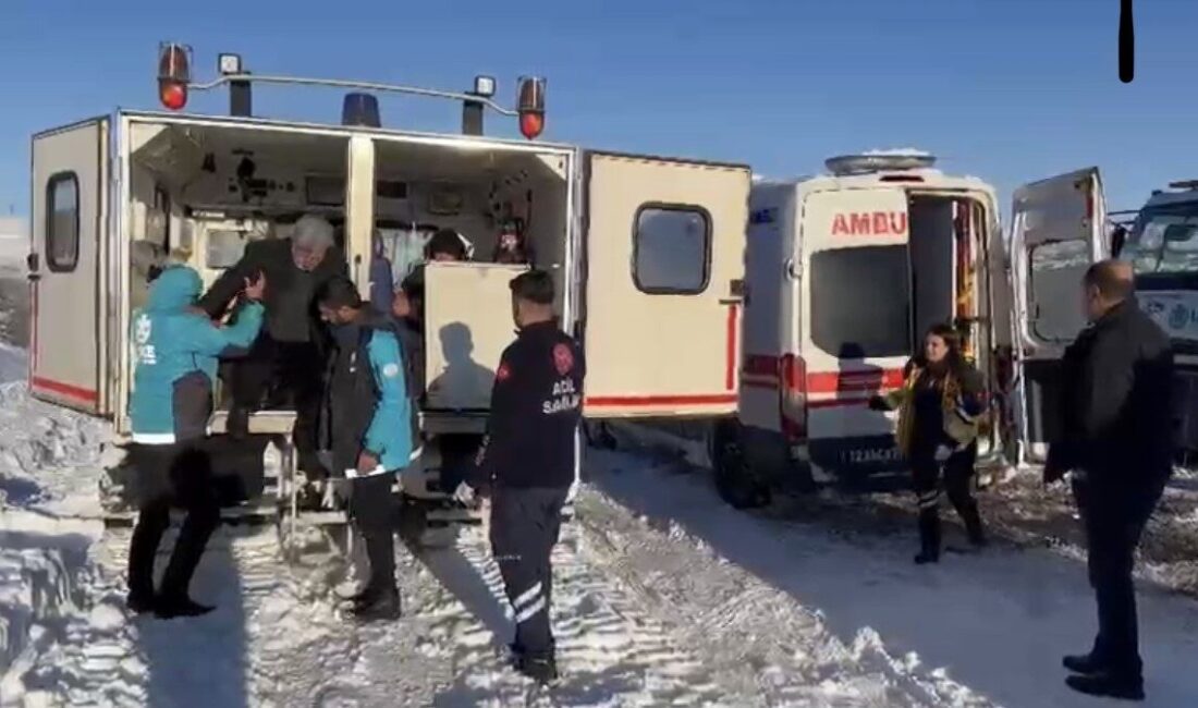Bingöl’de etkili olan yoğun kar yağışı ve olumsuz hava şartlarına