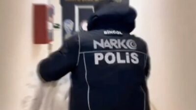 Bingöl’de polis ekipleri tarafından uyuşturucuyla mücadele çalışmaları kapsamında gözaltına alınan