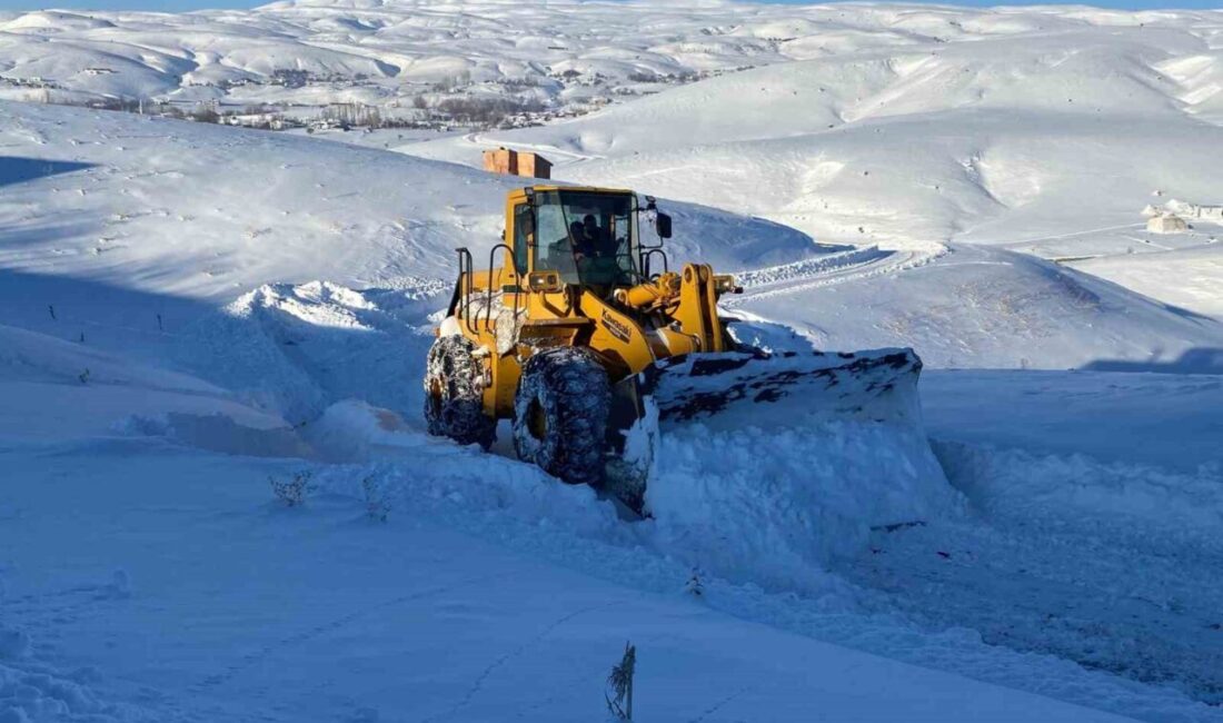 Bingöl’de kapalı bulunan 46 köy yolunda İl Özel İdaresi ekiplerinin