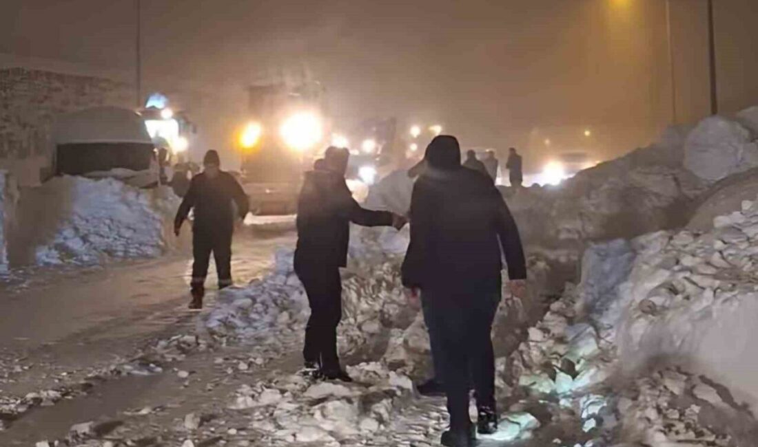 Bitlis’te çevre yolunda düşen çığın altında kalan tanker sürücüsü, ekiplerin