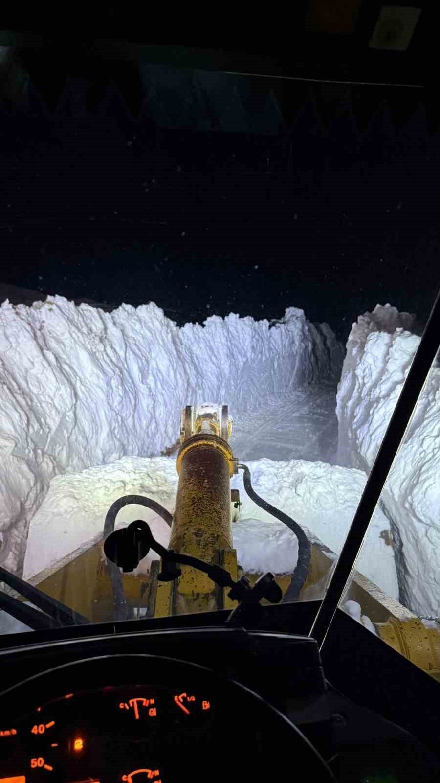 Bitlis İl Özel İdaresi ekipleri, il genelinde etkili olan kış