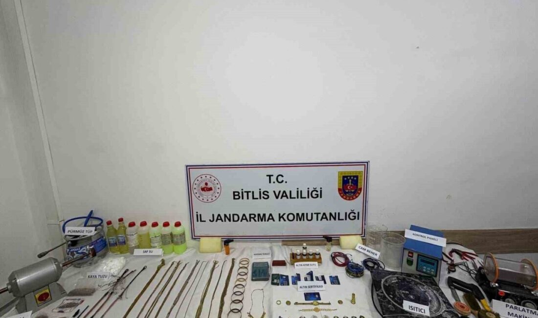 Bitlis İl Jandarma Komutanlığı Kaçakçılık ve Organize Suçlarla Mücadele Şubesi