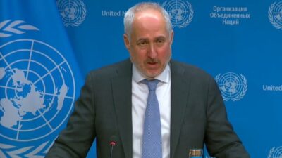 Birleşmiş Milletler (BM) Genel Sekreter Antonio Guterres’in Sözcüsü Stephane Dujarric,