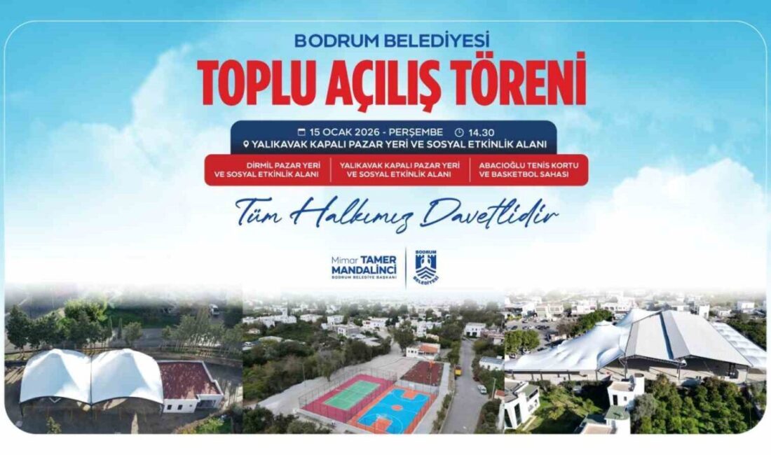 Bodrum Belediyesi, kentin sosyal dokusunu güçlendirmek ve vatandaşlara modern yaşam
