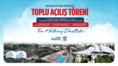 Bodrum Belediyesi, kentin sosyal dokusunu güçlendirmek ve vatandaşlara modern yaşam