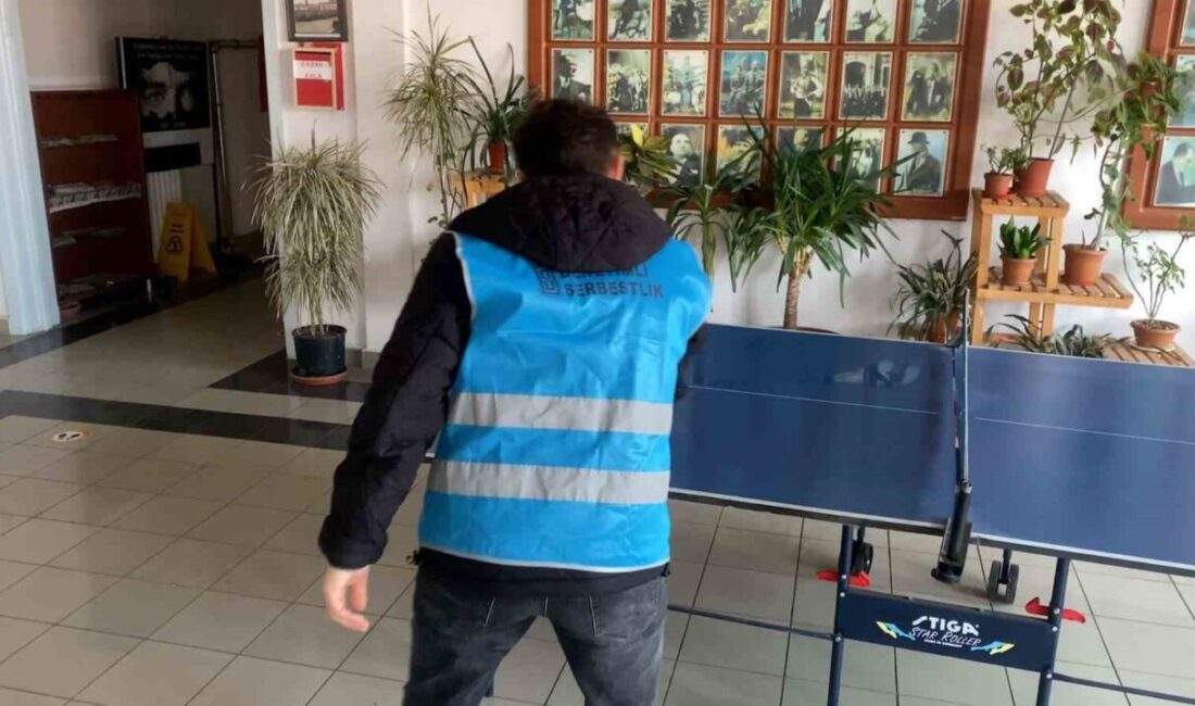 Bolu’da denetimli serbestlik tedbiri altındaki yükümlüler, kamu yararına çalışma projesi