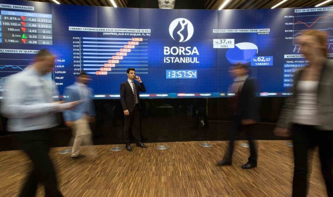 Borsa, güne yüzde 0,33’lük yükselişle başladı. Borsa İstanbul 100 (BIST)