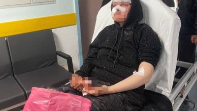 Gaziantep’te boşanmak isteyen karısını adliye önünde darp eden koca, sevk